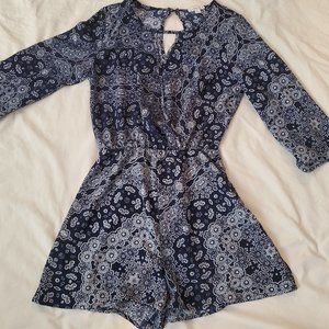 A Blue romper
